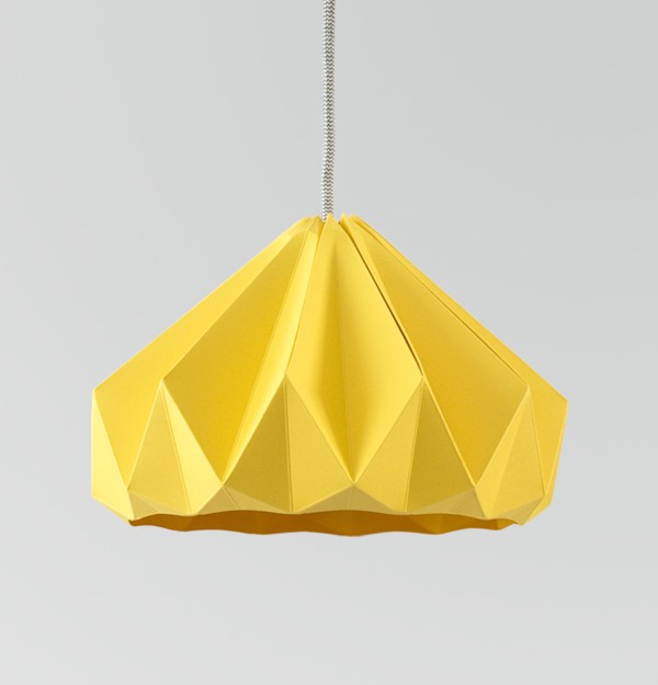 Nieuw Chestnut paper origami lampshade : Paper origami lampshades by FW-64